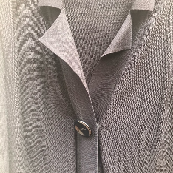 Exclusively Misook Black Knit Cardigan Sweater 2X - Picture 2 of 5